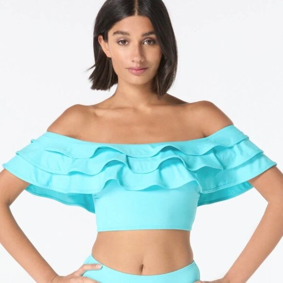 Kate Spade New York Ruffle Bikini Top size XS - Picture 3 of 10